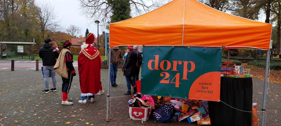 Eind vorig jaar traden CD&amp;V en Groen voor het eerst onder één vlag naar buiten met een sociale Sinterklaasactie op het Kerkplein van Schilde.
