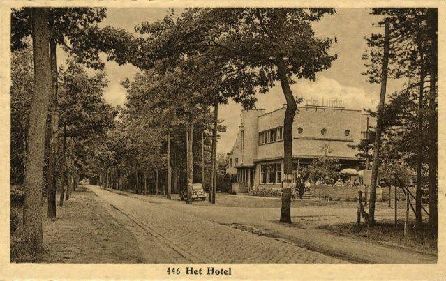 De Linde kort na opening van het hotel eind jaren dertig van de vorige eeuw. 