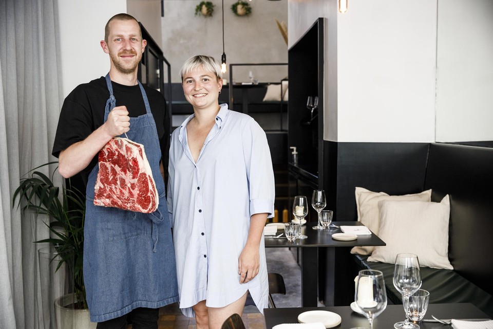 Koen en Niki van restaurant Nage zijn er helemaal klaar voor.