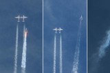 thumbnail: Het moment dat de SpaceShipTwo explodeert 