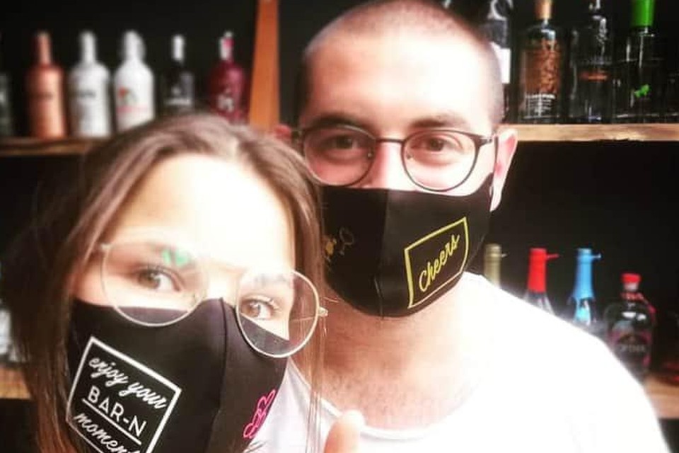 Mariska en Sam toen alles nog ok was.
