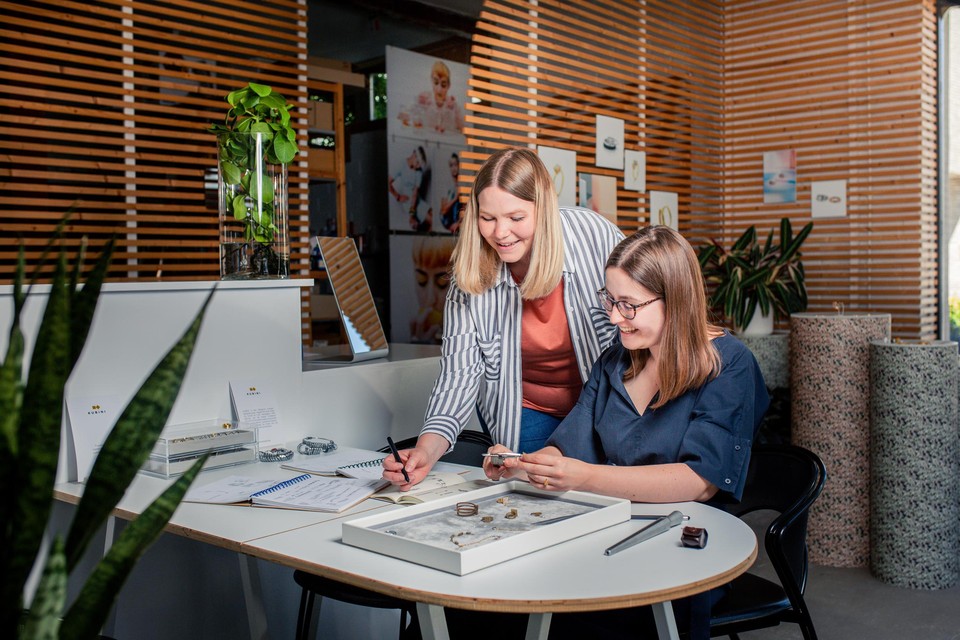 Lien Hereijgers (33) en Kaat De Groef (29).