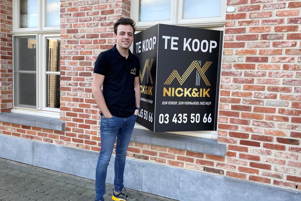 Nick Laenens heeft de zin voor ondernemen te pakken en startte al zijn tweede bedrijfje op.