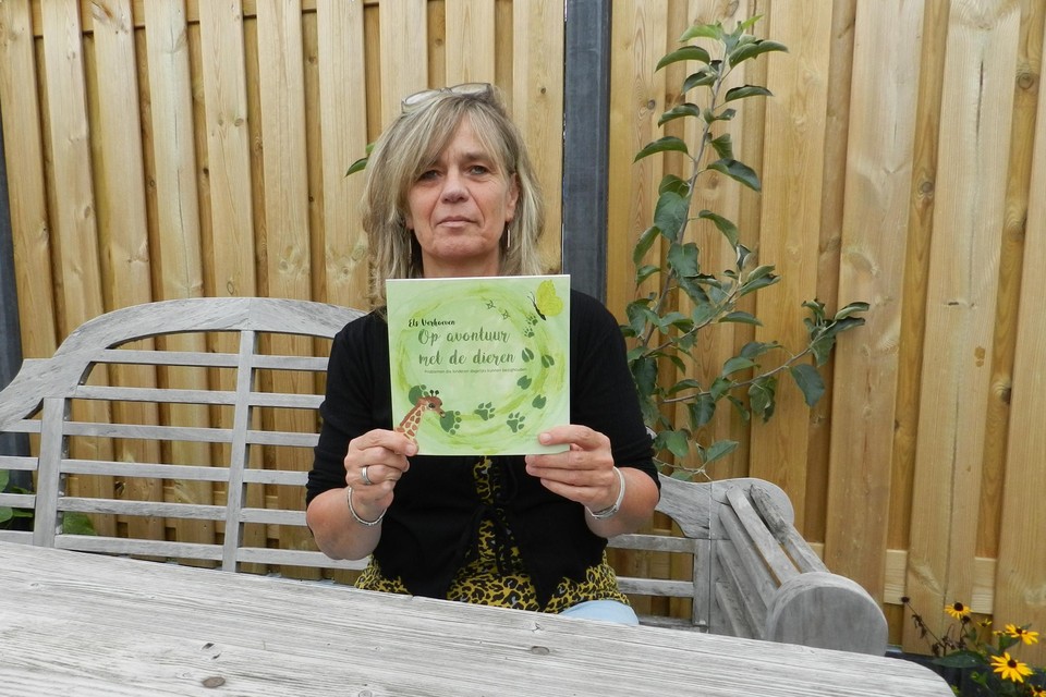 Els Verhoeven heeft een aantal verhalen voor kinderen gebundeld in een boek.