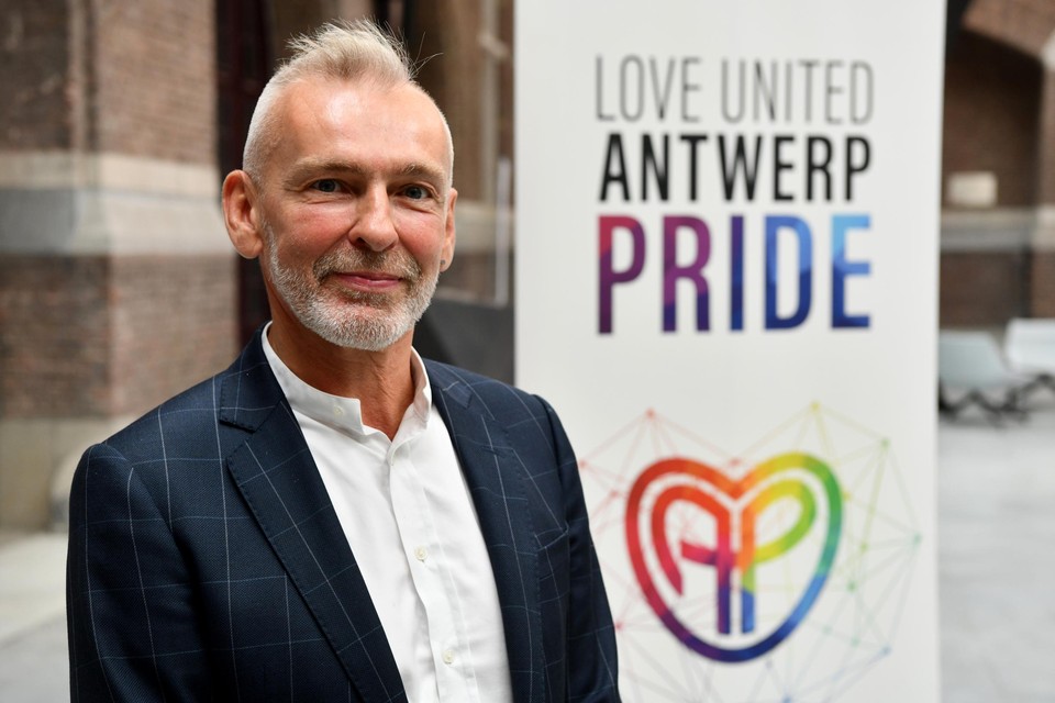 Bart Abeel, organisator van de Antwerp Pride.