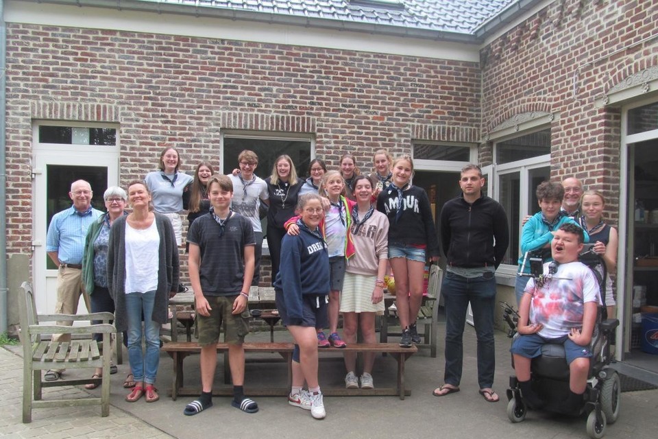 De Notenkrakers bereidden de musical voor op kamp in Tessenderlo.