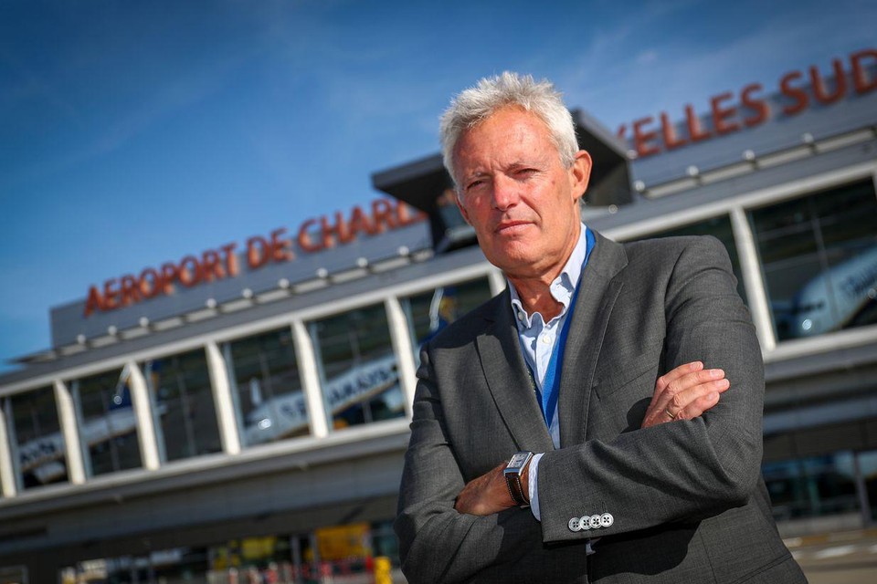 Philippe Verdonck, de Antwerpenaar aan het hoofd van de luchthaven van Charleroi. 