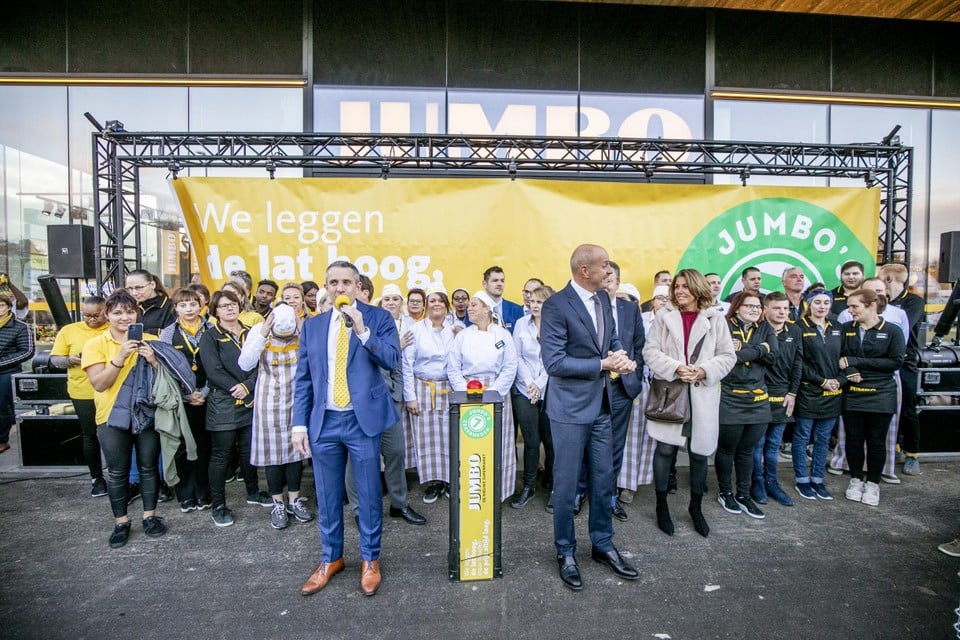 Jumbo opende in november 2019 het eerste filiaal in de provincie Antwerpen in Rijkevorsel. 