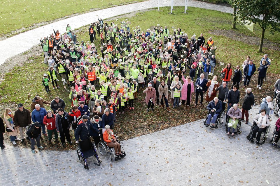 Veel belangstelling voor de lancering van het 10.000 stappen