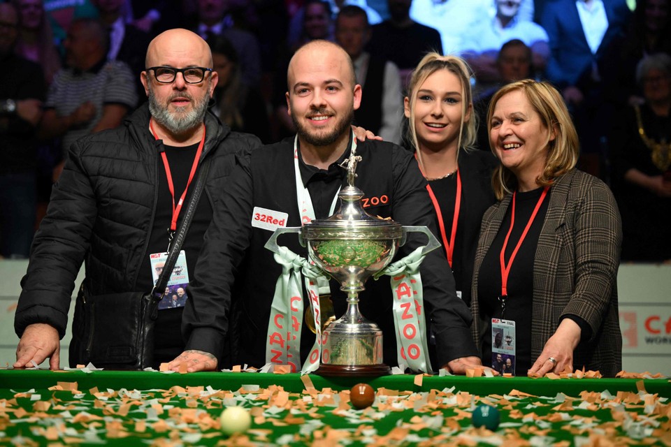Brecel na zijn wereldtitel.
