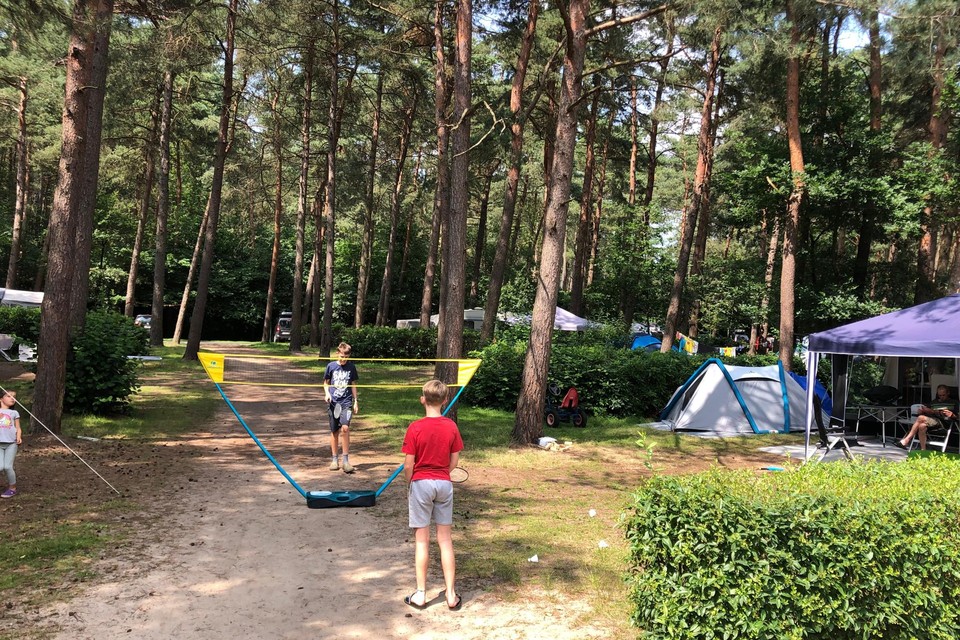 Op de camping van De Lilse Bergen in Gierle is er ook geen kampeerplaats meer vrij.
