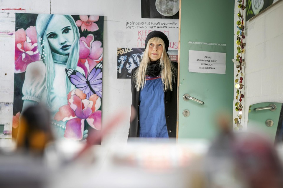 Kunstenares Hannelore Van Even huurt een atelier in Creative Factory.