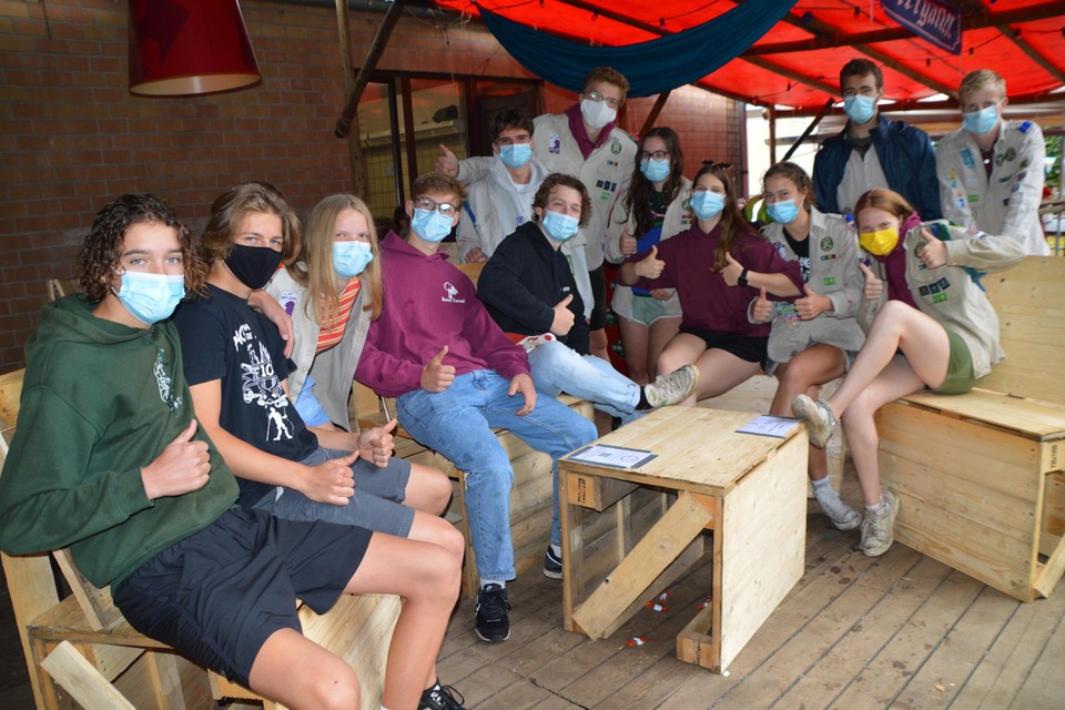 De scouts van Zoersel houden volgend weekend nog hun zomerbar open. Afkomen hè!