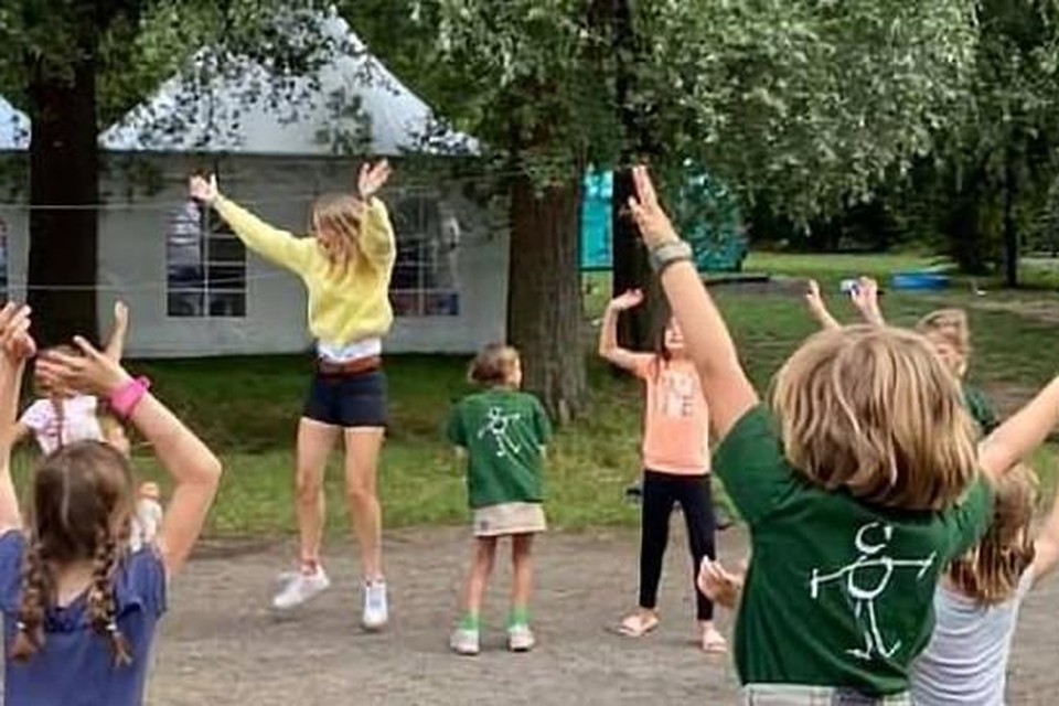 Chiro Sluis tijdens een vorig kamp