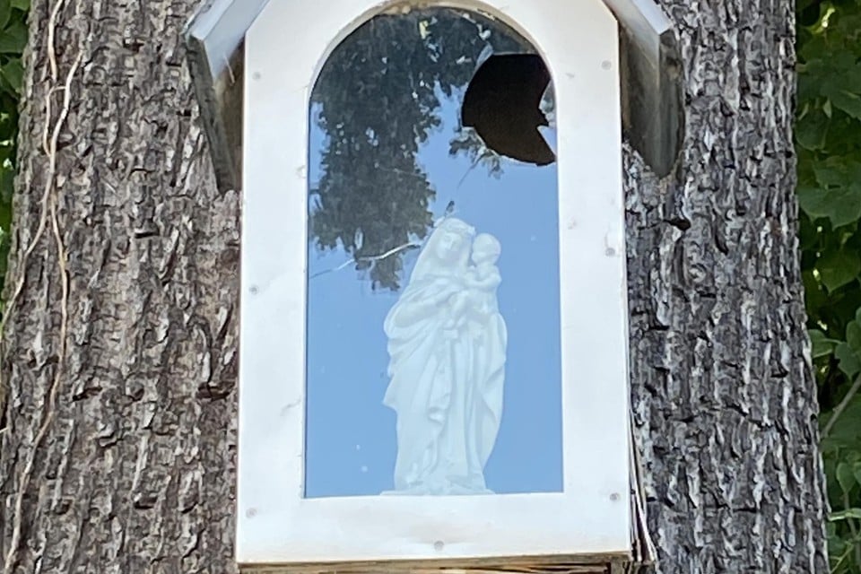 Het Mariakapelleke wordt na de vakantie hersteld. 