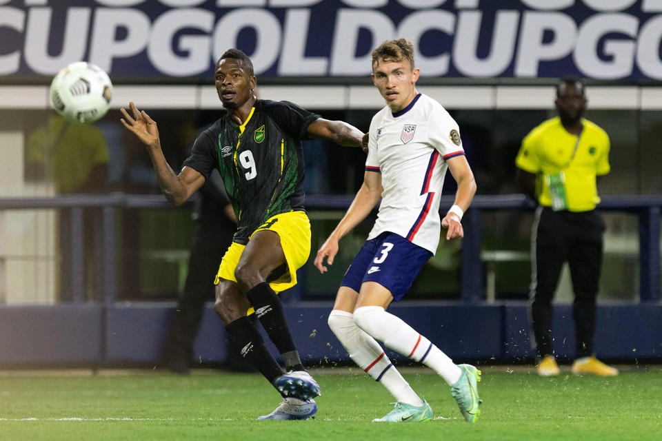 Amerikaan Sam Vines op de Gold Cup.