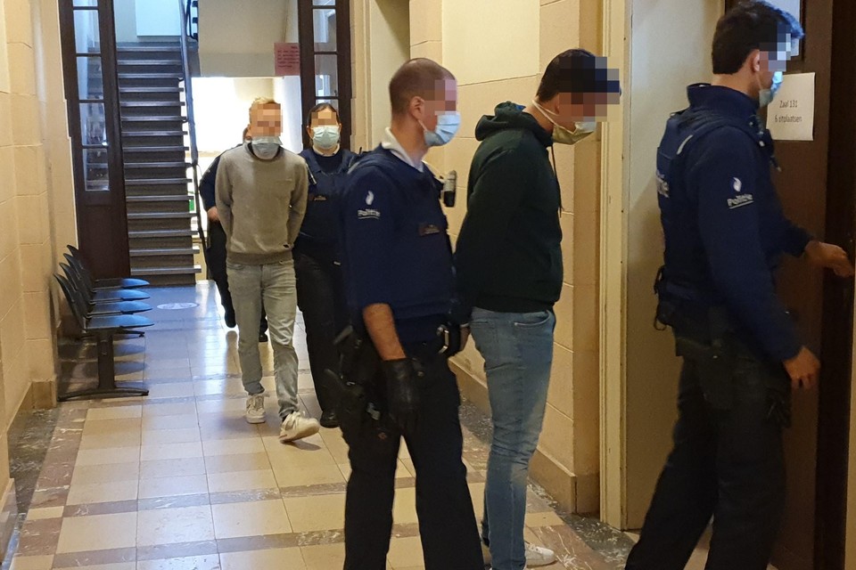 Jens H. (links) en Amar S. (rechts) werden veroordeeld in Dendermonde.