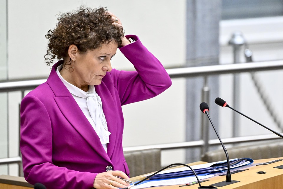 Vlaams minister van Mobiliteit Lydia Peeters (Open VLD)