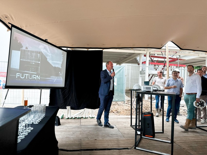 Frederik Baert, managing partner bij Futurn is fier op het project.