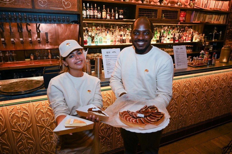 Rania Chatar en Jimmy Gatsinzi, ambassadeurs van taarten.