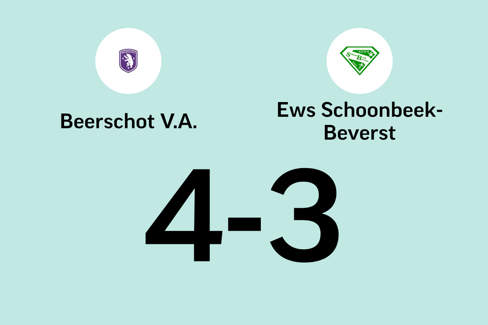 Beerschot U23 - EWS Schoonbeek-Beverst