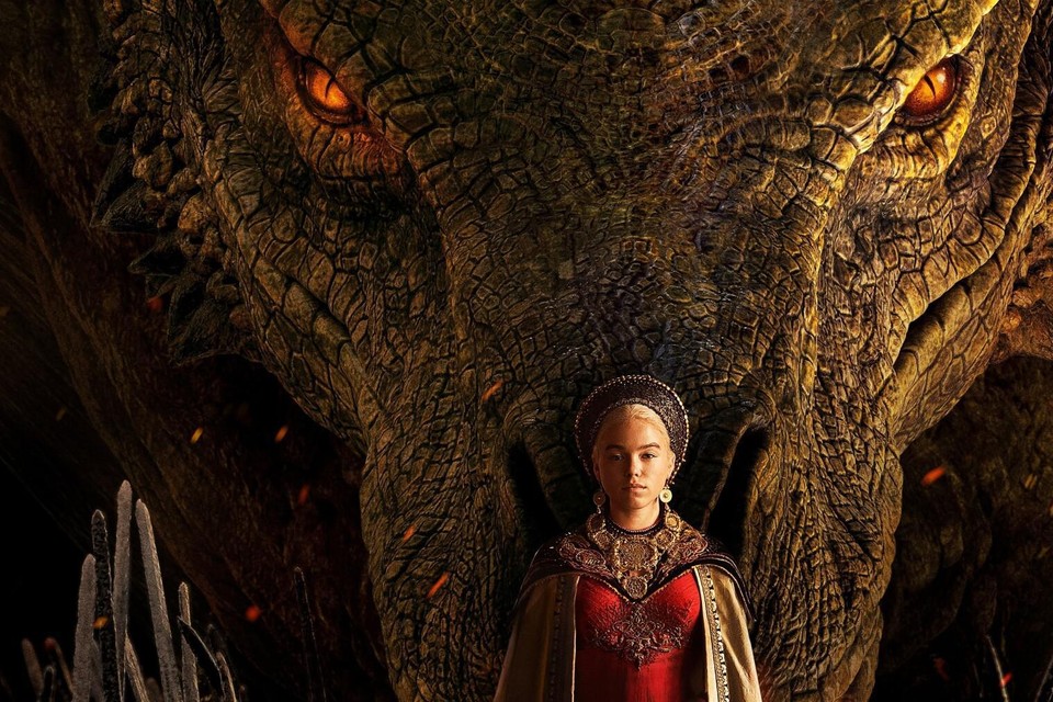 Beeld uit ‘House of the dragon’. ‘