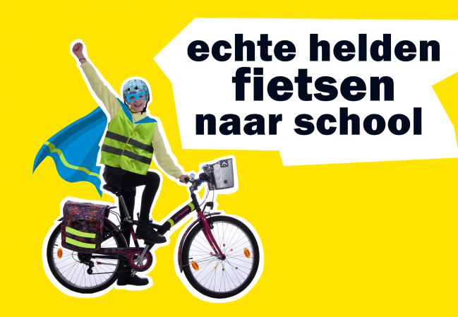 Het project Bike2School is vrijdag gestart in veertien Kempense gemeenten.