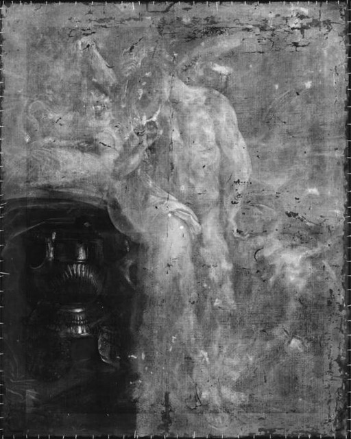 Röntgenanalyse toonde aan dat het schilderij onmiskenbaar de hand draagt van Pieter Paul Rubens