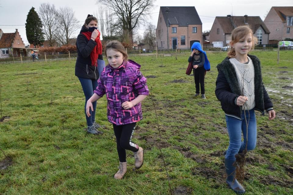 De eerste plantdag dit voorjaar.