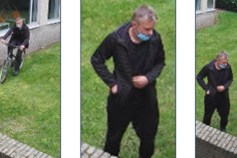 De politie verspreidde beelden van de verdachte van de inbraak bij het CLB in Turnhout.
