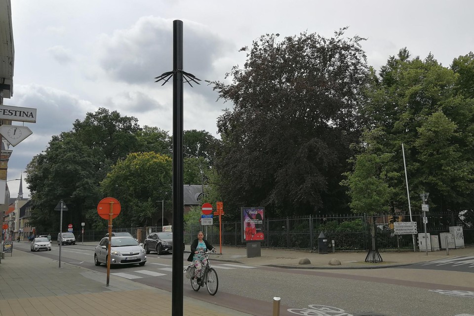 De masten in de omgeving van het Stadspark staan er al drie maanden, nu komen er ook camera’s aan. 