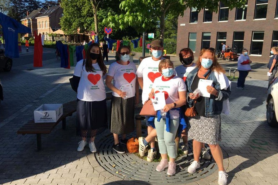 De medewerkers van IBO Edegem maken hun bezorgdheden bekend.