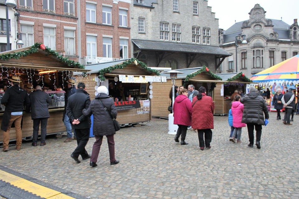 Geen kerstmarkt op de Grote Markt in Lier dit jaar. 