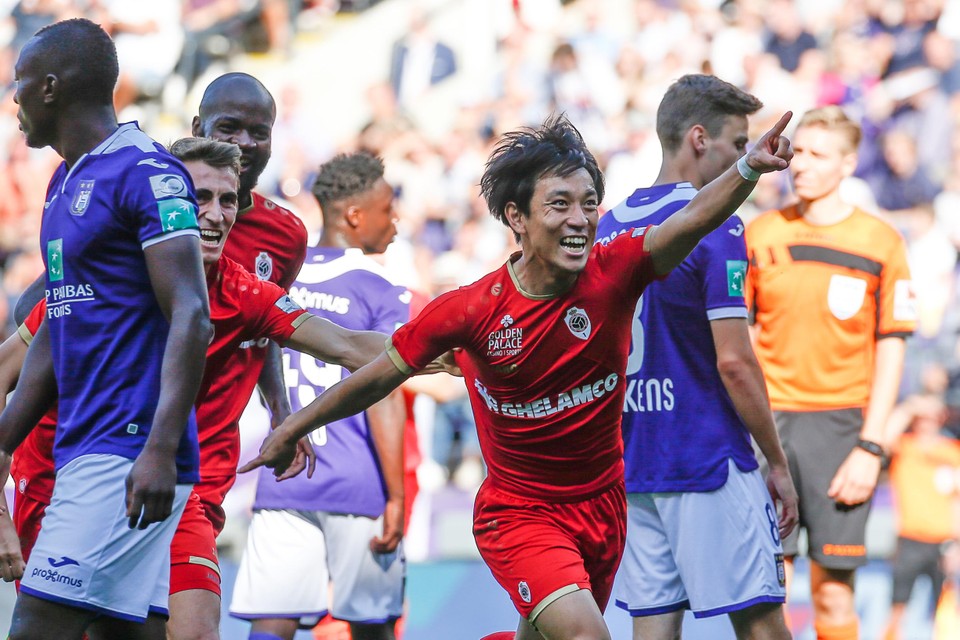 Miyoshi scoorde in de laatste zege van Antwerp op het veld van Anderlecht.