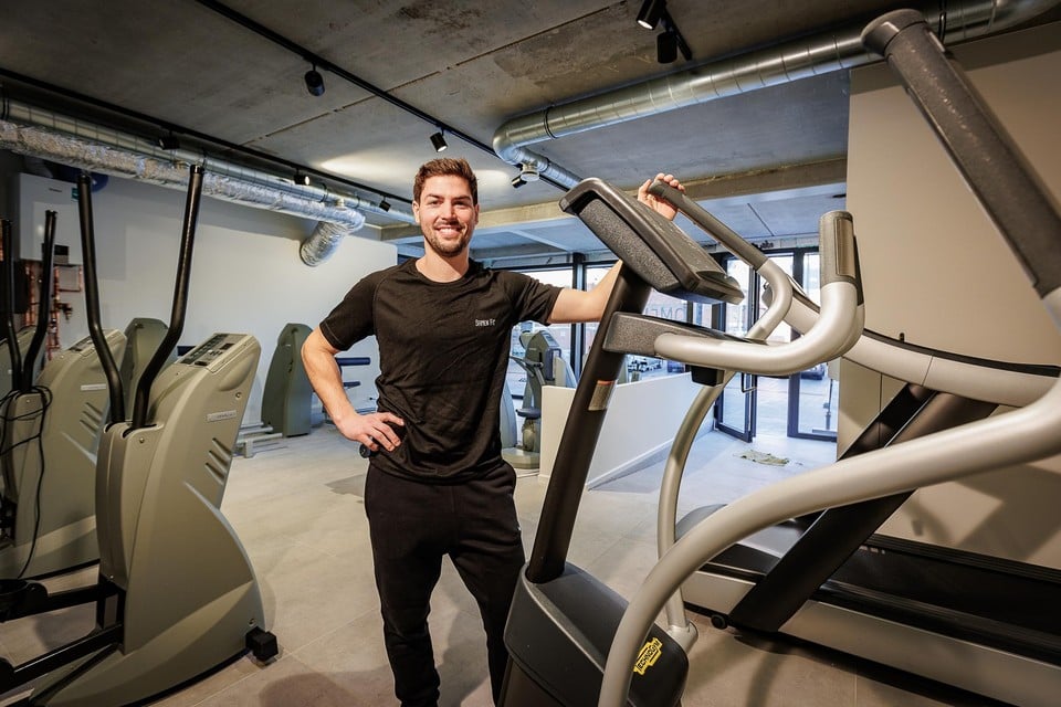 Kristof Budts in zijn nieuwe zaak Samen Fit in het centrum van Putte.