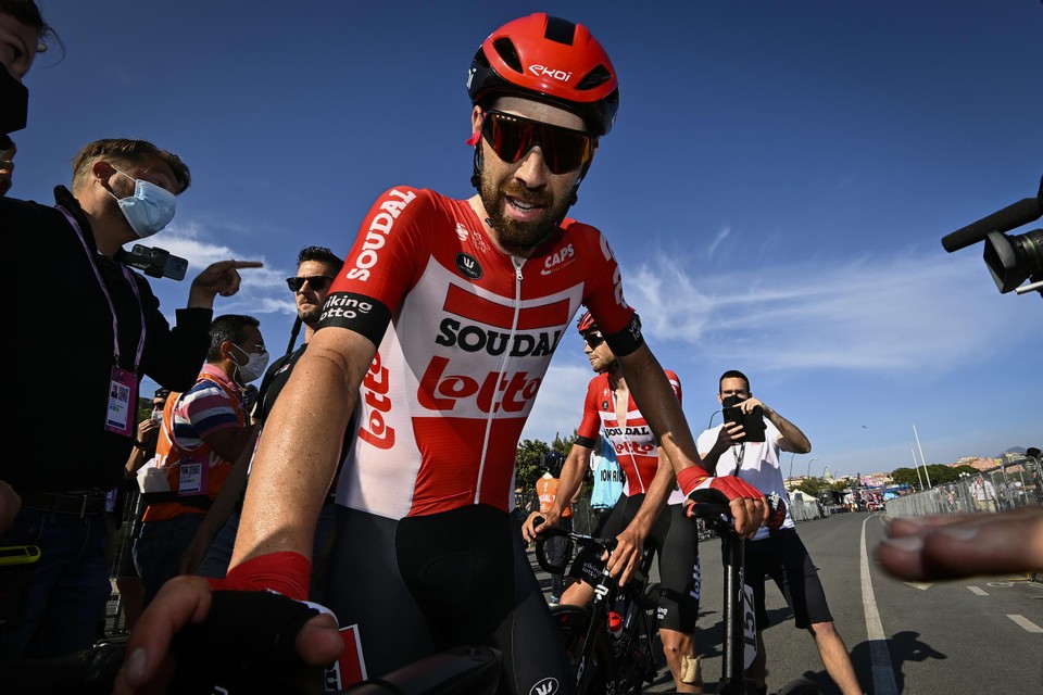 Thomas De Gendt pakte in het verleden al vaker uit in tijdritten op het einde van grote rondes. Probeert hij dat zondag opnieuw?