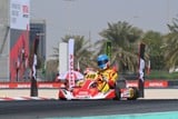 thumbnail: Maxim Dirickx in actie op de Worldfinals in Bahrein. 