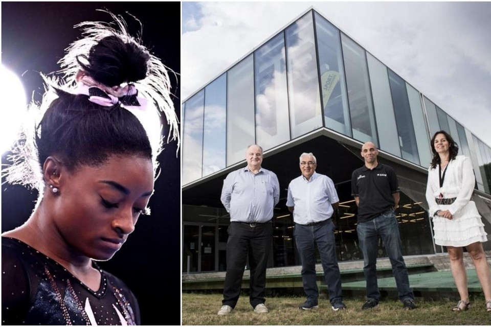 Simone Biles bezweek op de Spelen in Tokio onder de enorme druk. In de topsportschool in Wilrijk (met rechts Heidi Van Rooy) zijn ze zich maar al te zeer bewust van het psychologische aspect.