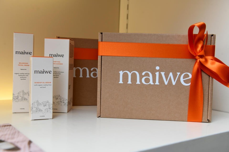 Verzorgingsproducten van Maiwe.