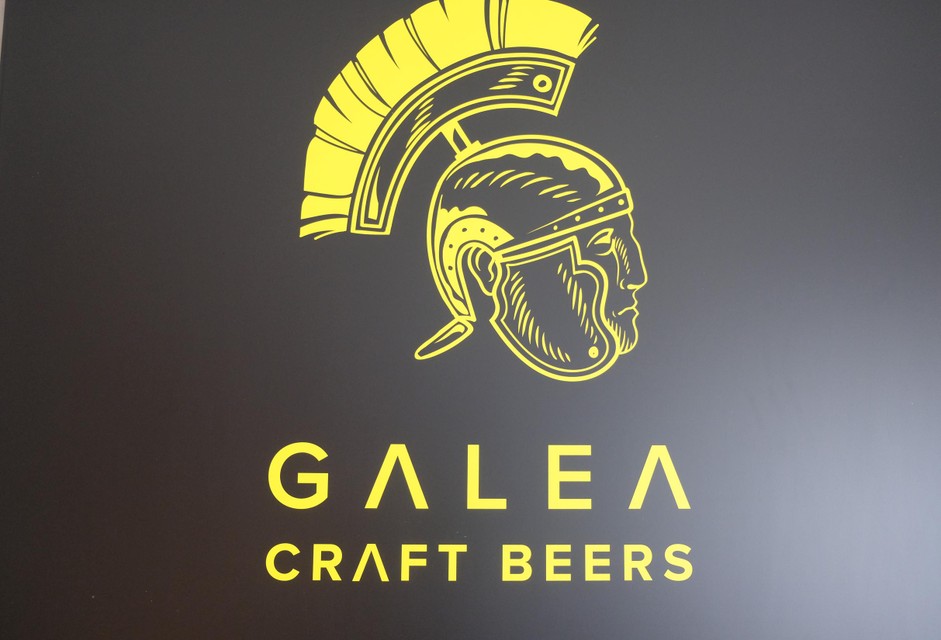 Het opvallende logo van de Galea Craft Beers.
