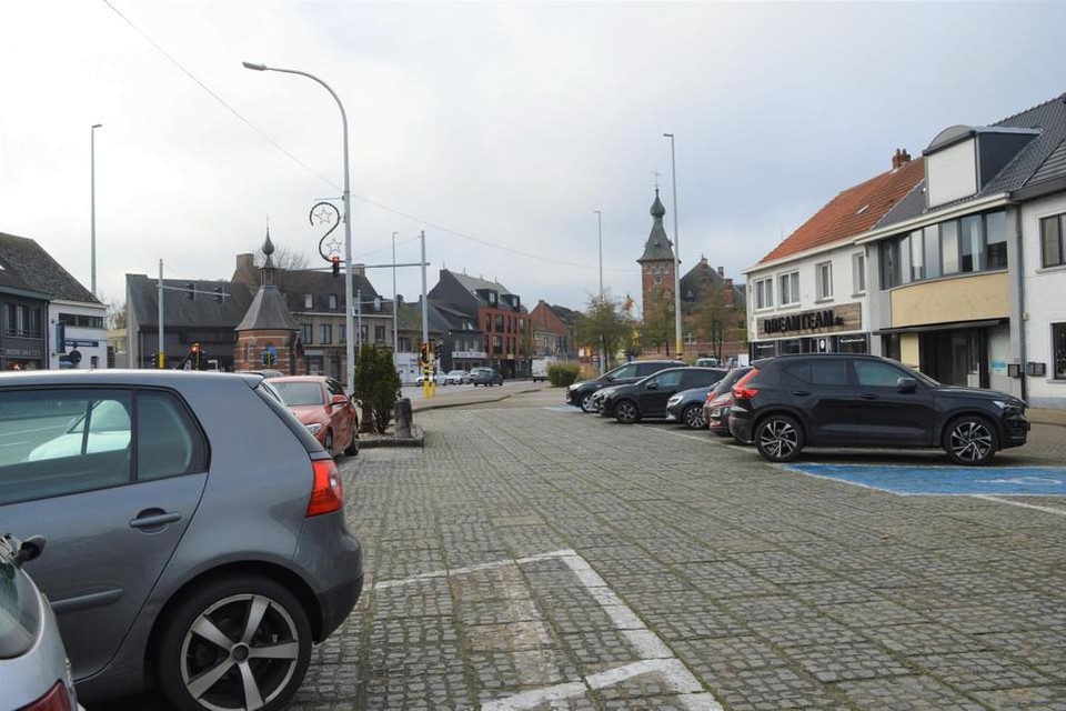 Het Bergplein in Westmalle.