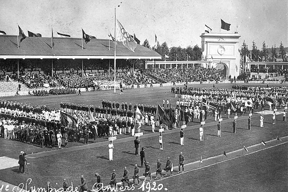Honderd jaar geleden was Antwerpen gaststad voor de Olympische Spelen. 