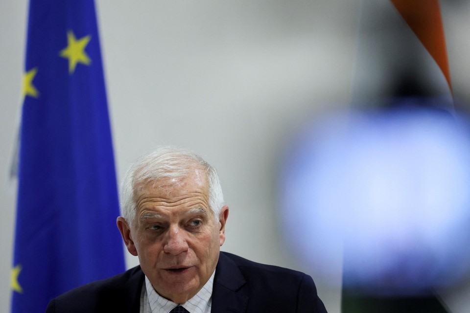 Josep Borrell, het hoofd van de Europese diplomatie.