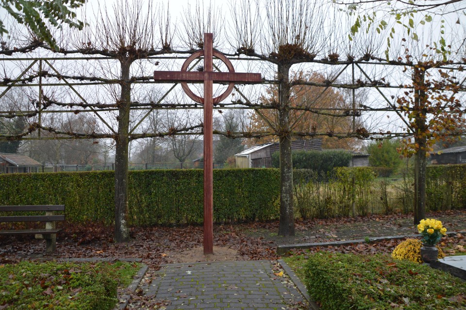 De begraafplaats van Oelegem. 