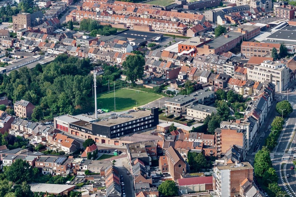 De site van de oude brandweerkazerne in de Dageraadstraat.