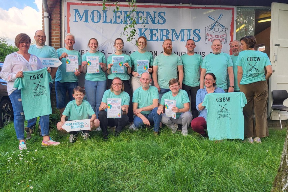 Organisatoren en vrijwilligers van Molekens Kermis staan nu al te popelen voor de tweede editie van midden augustus.