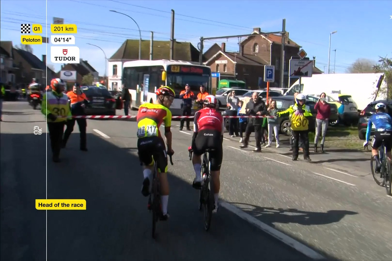 Ook dát is de Ronde van Vlaanderen vluchters moeten halve minuut