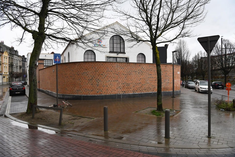 Het atelier in de Karel Geertsstraat.