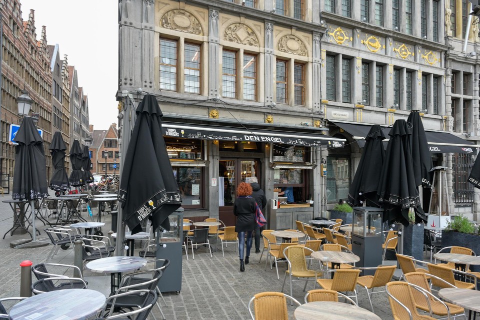 Archiefbeeld café Den Engel.