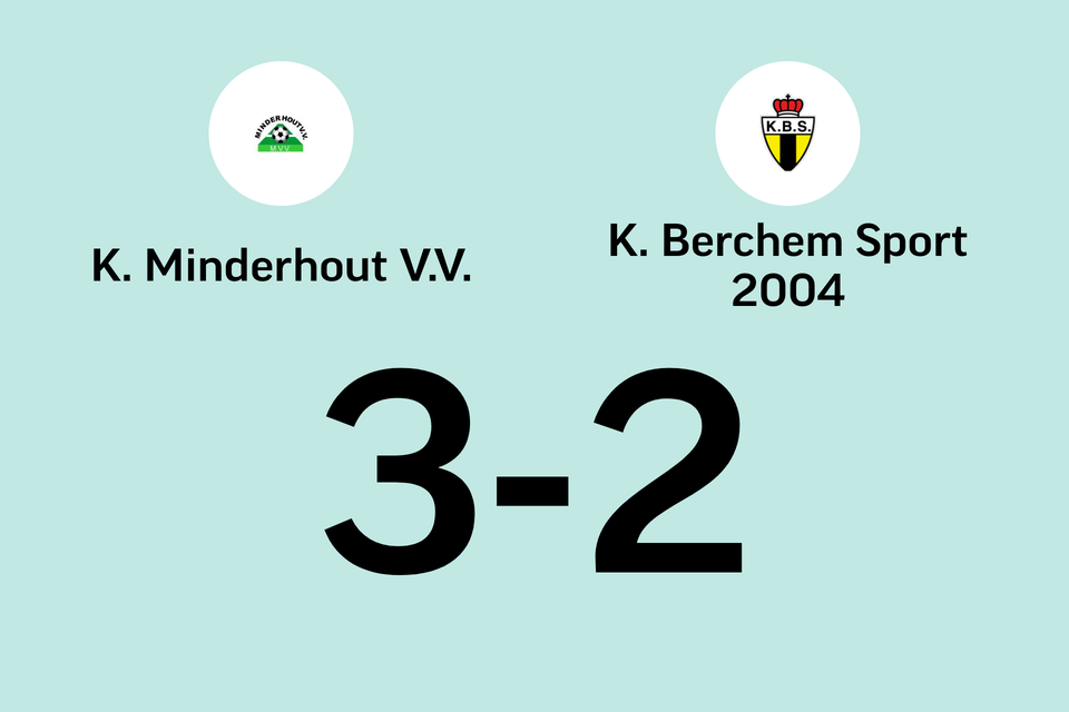 Minderhout - Berchem Sport B